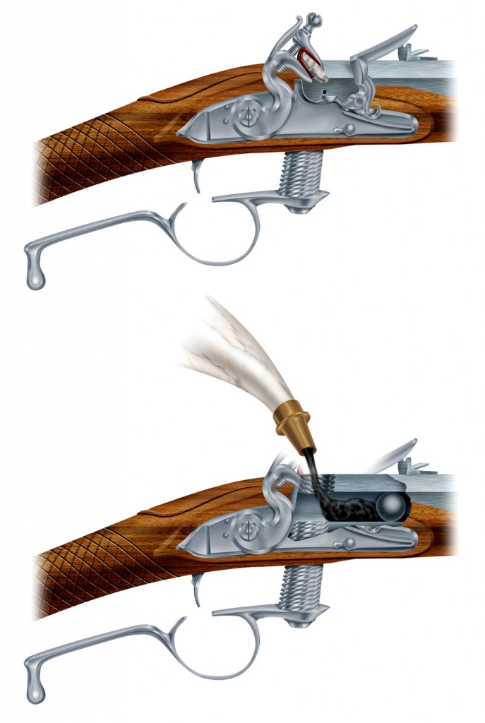 Ferguson-breechloading-flintlock